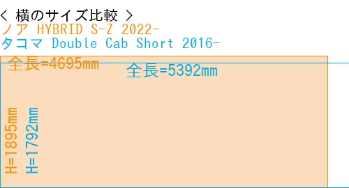 #ノア HYBRID S-Z 2022- + タコマ Double Cab Short 2016-